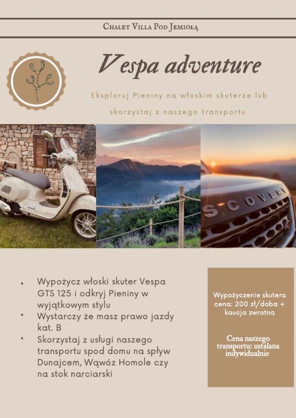 Chalet Villa Pod Jemiola Шчавница Екстериор снимка